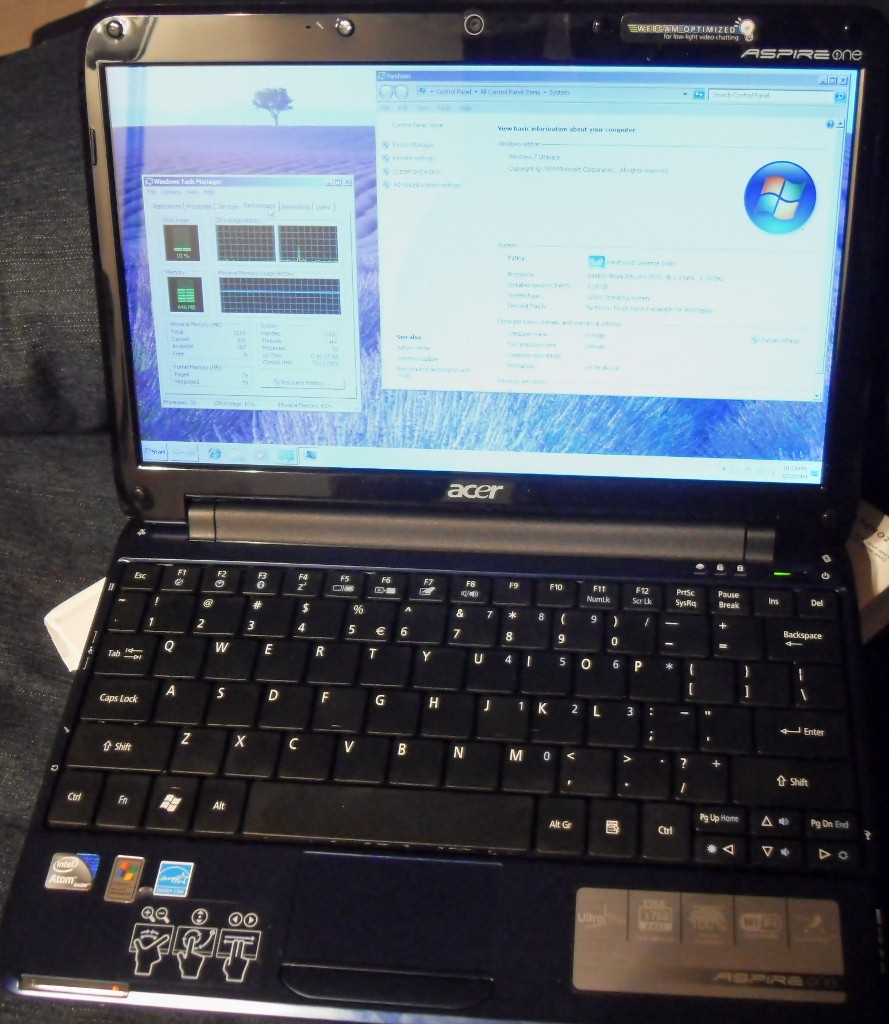 acer laptop windows 7 installation